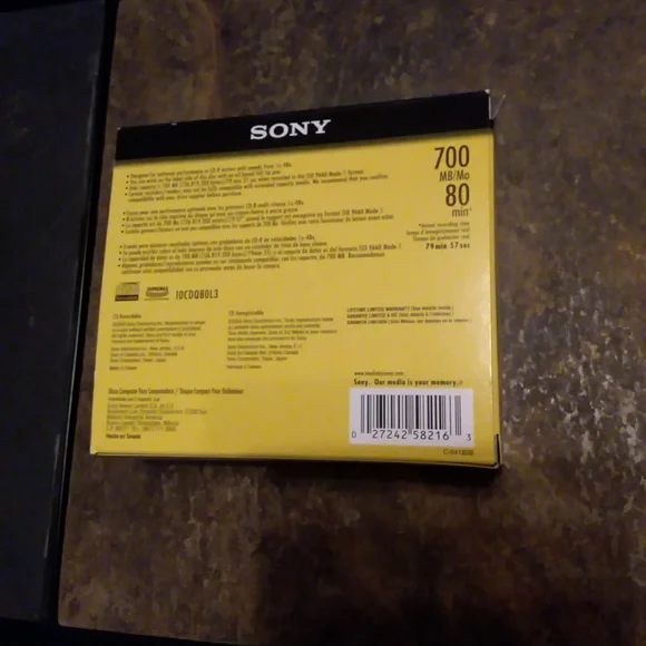 Sony CD-R - Picture 2 of 3